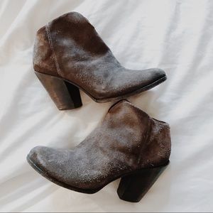 Free Bird Detroit Suede Booties